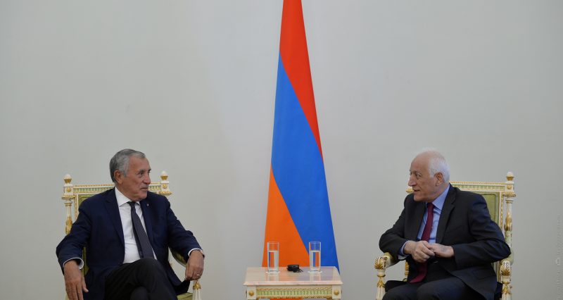 Le nouvel ambassadeur de l’Ordre souverain de Malte auprès de l’Arménie a présenté ses lettres de créance