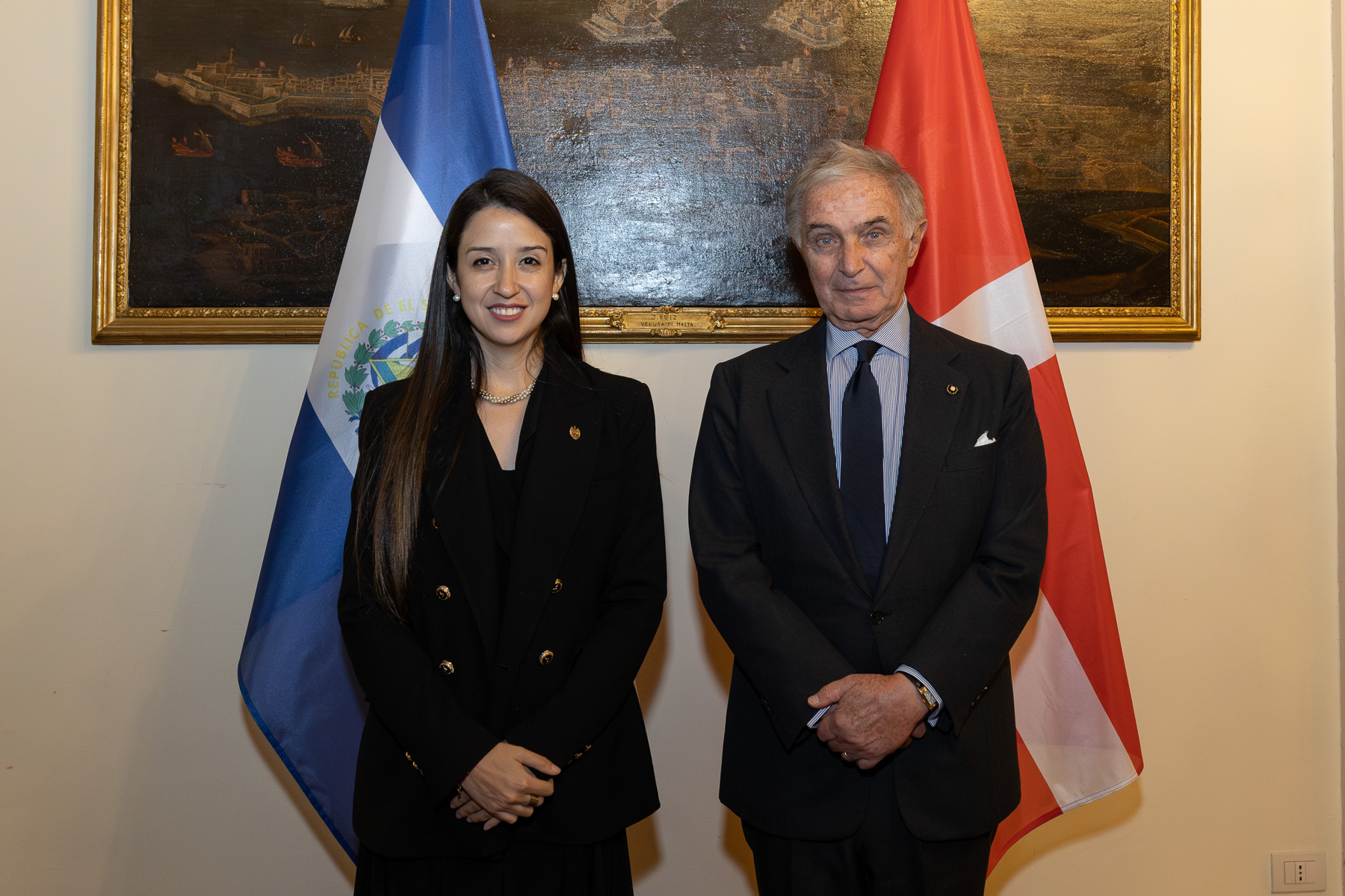 I progetti dell’Ordine di Malta in El Salvador nei colloqui con la Vice Ministra degli Affari Esteri Adriana Mira