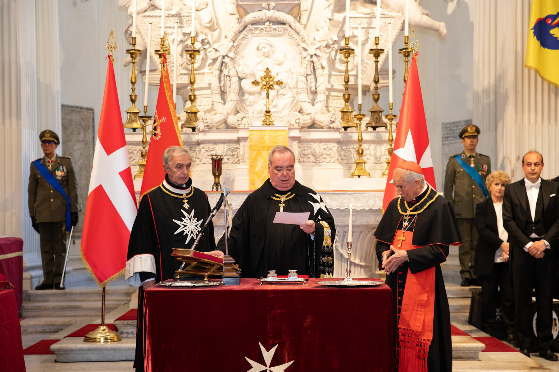 Fra’ John Dunlap è l’81° Gran Maestro dell’Ordine di Malta