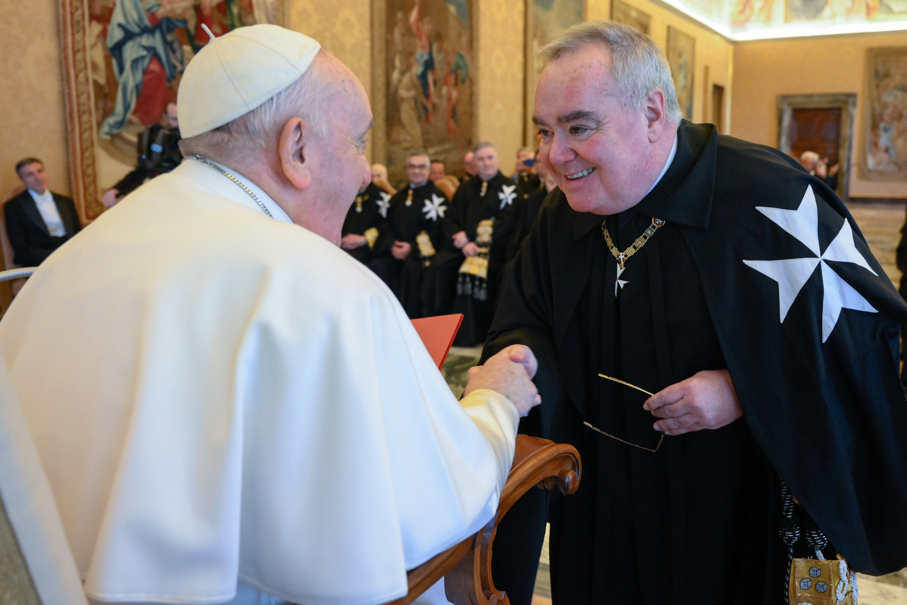 The Grand Master’s best wishes to Pope Francis