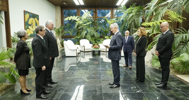 Le nouvel ambassadeur de l’Ordre souverain de Malte auprès de Cuba a présenté ses lettres de créance