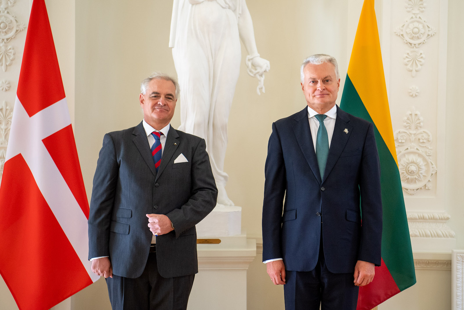 L’Ambasciatore del Sovrano Ordine di Malta presso la Lituania presenta le sue lettere credenziali